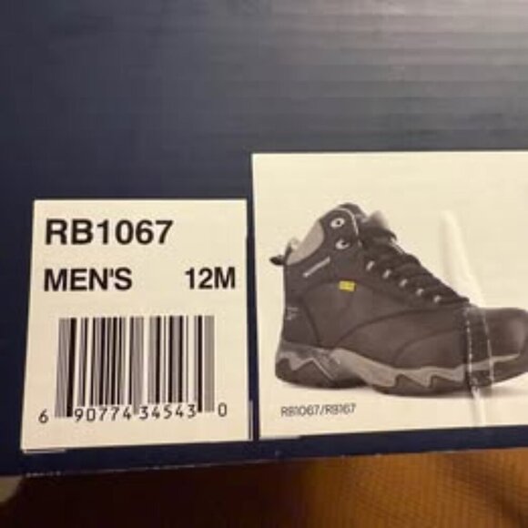 NEW REEBOK Waterproof COMP TOE Athletic Work Boot with CushGuard™ Internal Met - Picture 5 of 10